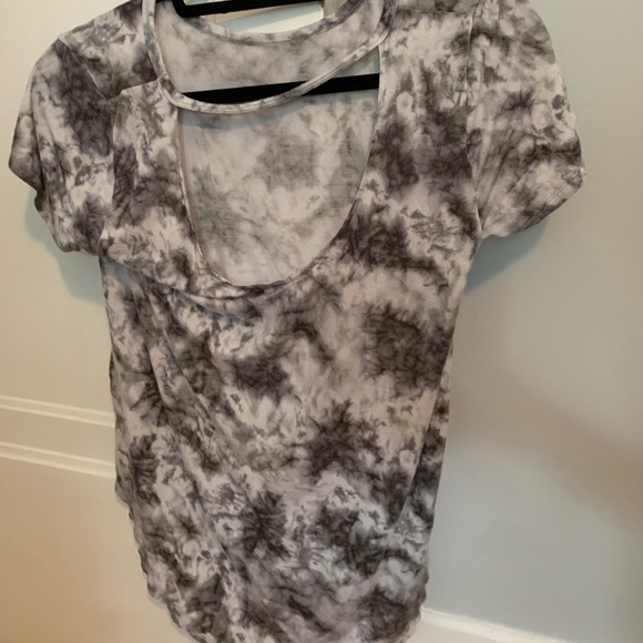hollister grey tie dye shirt - Picture 2 of 2